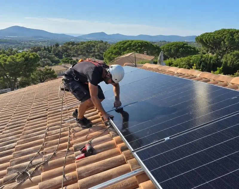 Installateur panneaux solaires Nages — pose photovoltaïque sur toiture