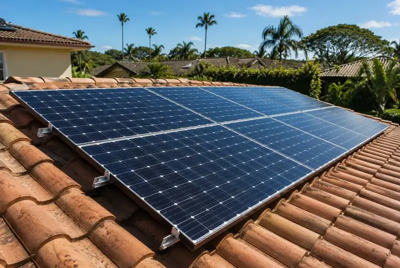 Installation de panneaux solaires à Nages